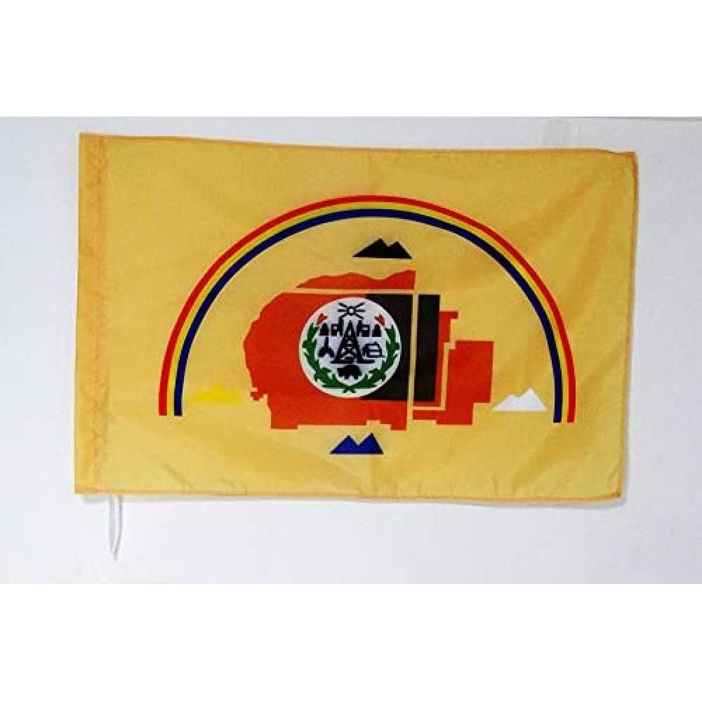 AZ FLAG - Navajo people Flag - 3x5 Ft - Navajo Nation Banner with Sleeve - 100% Polyester - Fade Resistant - Vivid Colors - 3' x 5' Feet - 150x90 Cm