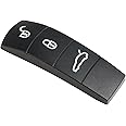 Key Button Cover Compatible with Porsche Panamera Models from 2010 to 2016 The Key fob Center Button Rubber Protectors Compatible with Porsche Accessories (Compatible with Panamera 10-16)