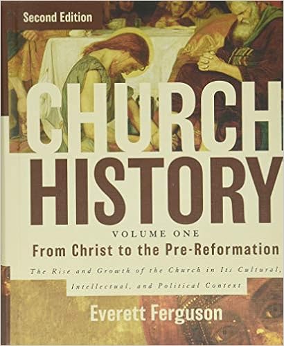 Church History,Volume One