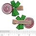 Lclhb Combination of Animal Fish Candy Hert Kids Hair Bows Baby Hair Clips Hw0103
