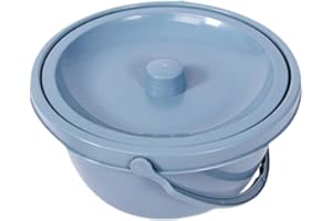 FashionCha Commode Bucket Portable Toilet Bucket Potty Replacement Anti Buckets Commode Chairs for Household Bedroom Boat