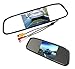 Zone Tech 4.3 Inch TFT Car Auto LCD Screen Rear Monitor View Rearview DVD AV Mirror