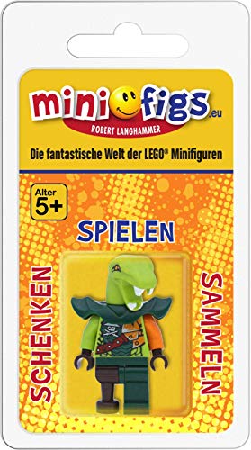 LEGO Ninjago Minifigur: Clancee mit Schulterrüstung mit Schwertern – Bild 3