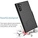 Galaxy Note 10 Case Holster, Oleaders Full Body Belt Clip Holster Shockproof with Kickstand Back Cover Thin Protective Case for Galaxy Note 10 - Black