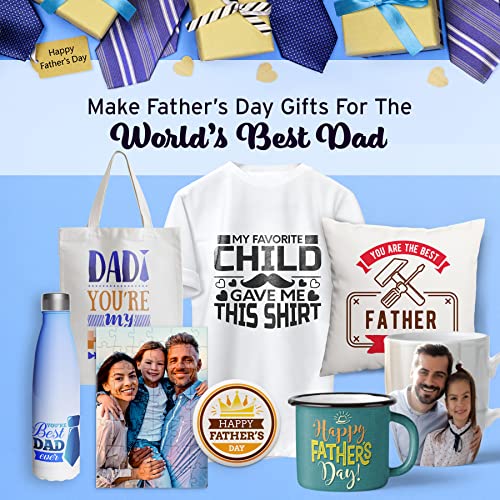 Printers Jack Sublimation Paper 8.5 x 11 Inches, 150 Sheets 120 gsm