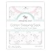 Amazing Baby Cotton Sleeping Sack, Wearable Blanket with 2-way Zipper, Pink Tiny Zebras, Medium (6-12 mo)