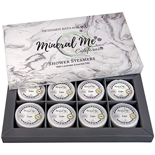 Shower Bombs Aromatherapy Christmas Gift for Mom, Women Lavender