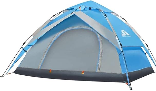 Amazon ポップアップビーチテント 自動油圧キャンプのテント防水防雨対策紫外線吸収テントダブルレイヤーのインスタントセットアップprotable軽量ビーチサンシェイド Rewd テント本体