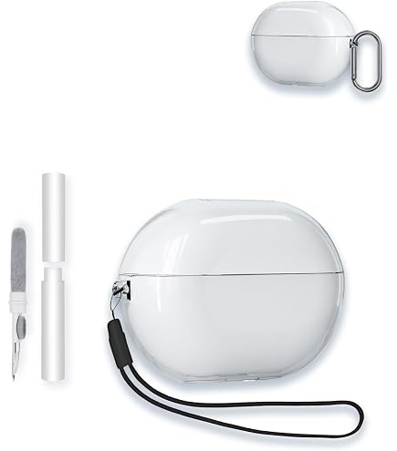 Amazon.com: Case Cover for Huawei FreeBuds Pro 4,Clear Soft TPU