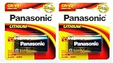 2 Panasonic Lithium CRV3 Digital Camera CR-V3 Batteries