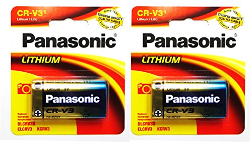 2 Panasonic Lithium CRV3 Digital Camera CR-V3 Batteries