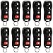 Key Fob Keyless Entry Remote fits KBRASTU15 4-Btn, Bulk Lot of 10