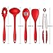 12 PCS Silicone Utensils Heat Resistant Silicone Kitchen Utensils Non Stick Non Scratch Cooking Utensils, Kitchen Good Helper