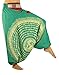 virblatt harem pants unisex Aladdin pants alternative clothing S-L–Nirvana green