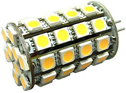 ELEDISON (2-Pack) LED G4 Light Bulb 8.2 Watt, Not Dimmable 12V AC/DC 24V DC, Warm White/Cool White, 50W Halogen Bulb Equivalent (Cool White 6000K)
