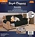 Deluxe Reversible Chair Slipcover Recliner Furniture Protector, Seat Sofa, Loveseat, Couch Quilted, Anti-Slip 2 Inch Strap, Machine Washable, Slip Cover Throw for Pets Dogs Cats Kids - Blue/Light Blue