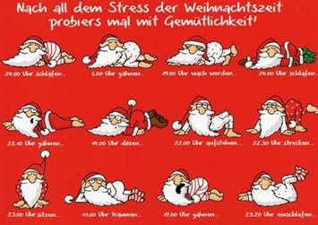 Weihnachtspostkarte Mit Lustigen Sprüchen Nach All Dem