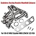 For 2000 2001 2002 2003 2004 2005 Toyota MR2 Spyder MRS ZZW30 1ZZ-FED Stainless Racing Header Manifold Exhaust With Gasket Performance