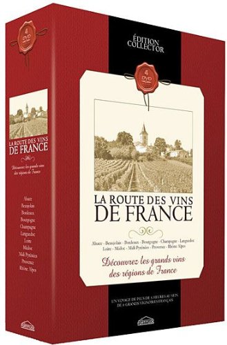 La Route Des Vins En France - Coffret 4 Dvd