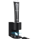 Monstake Automatic Toothpaste Dispenser Wall Mounted - Smart Electric Toothpaste Squeezer with 6 Adjustable Levels, Replaceable Nozzle, Rechargeable Toothpaste Holder for Bathroom, Kids and Adults