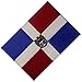 Dominican Republic Flag Embroidered Emblem Caribbean Iron On Sew On National Patch