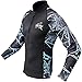 NATYFLY Wetsuit Jacket Long Sleeve Neoprene Wetsuits Top for Men/Women