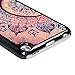 iPod Touch 5 Case, Touch 6 Case, MOLLYCOOCLE Flower Totem for Girls Frame Soft Flexible TPU Hard PC Bumper Back Shell Protective Cover for iPod Touch 5/6