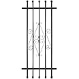 WEWORTH Spear Point Heavy Duty Window Bar,Window Security Bars Guards for Prevent Burglary,Safety for Home and Pet(24×54,Black,Choose The Installation Accessories You Need Separately)
