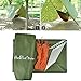 theBlueStone Ripstop Hammock Rain Fly Rain Tarp Shelter in 10 x 10 FT for Canopy Hammock Outdoor Camping Essential(Army Green)