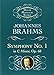 Symphony No. 1 in C Minor, Op. 68 (Dover Miniature Scores: Orchestral)