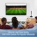 HDTV Antenna 2019 Max Reception Portable Indoor Digital Antenna 120 Mile Long Range with Amplifier Signal Booster for 4K HD VHF UHF Local TV Channels with 26ft Coaxial Cable Support All Televisions