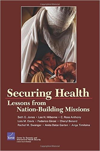 Securing Health Lessons From Nation Building Missions Lessons