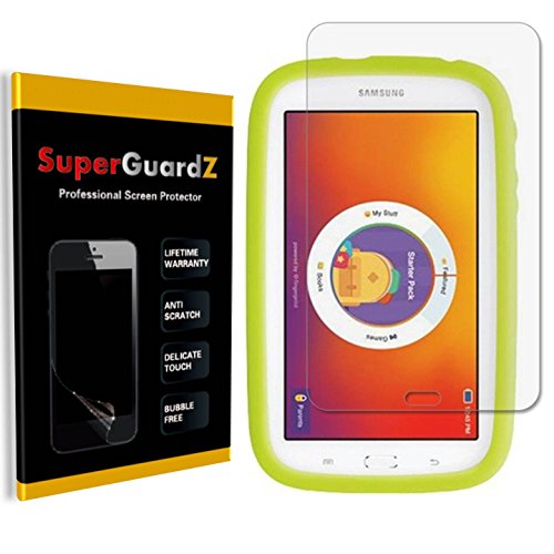 [3-Pack] For Samsung Galaxy Tab E Lite Kids 7" - SuperGuardZ Screen Protector [Lifetime Replacement], Ultra Clear, Anti-Scratch, Anti-Bubble