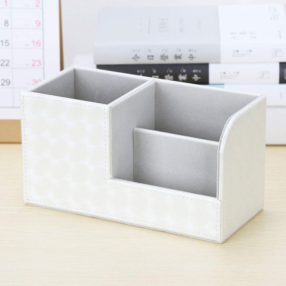 Desk Organiser Organiser Table Leather Pen Holder Pen Box Pen Holder Multifunctional Office Supplies