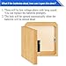 WOOCH Electronic Cabinet Lock Kit Set, Hidden DIY Lock for Wooden Cabinet Drawer Locker, RFID Card/Tag Entry