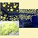 DEESEE(TM) New;Luminous Wall Stickers100PC Kids Bedroom Fluorescent Glow In The Dark Stars Wall Stickers (Yellow)