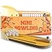 Wooden Mini Bowling Game Set with Lane: Best Interactive Desktop Game for Kids and Adults - Easy to Assemble and Play - Perfect Kids Bowling Set Pin - Mini Tabletop Bowling Toy for Your Little Players