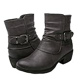 Women's KadiMaya1616-2 Boots, Grey, 10 B(M) US