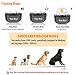 Remote Dog Training Collar YonRui Shock Collars for Dogs -Adjustable, Rechargeable and Waterproof , 330 Yard Range, 4 Modes (Shock, Light, Vibration & Beep), Safe for Small Medium and Large Dogs