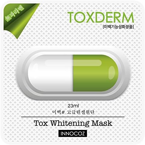 GRID SOLUTION TOXDERM TOX Whitening MASK, 23 ml 10 ea, Whitening # Natural tencel sheet