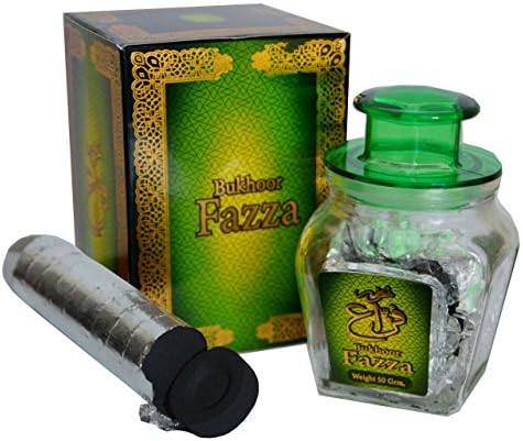 Bakhoor Fazza Fragranced Incense Powder discs + FREE Pack of 10 Charcoal Discs