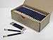 Half Pencils with Eraser, Golf, Classroom, Church, Hexagon, 2 Pencil, Sharpened, Box of 144. Color: Navy Blue