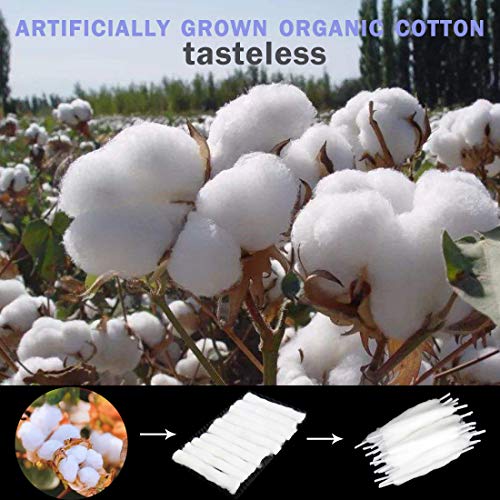 Prime Organic Cotton Organic Shoelace Style Cotton for DIY Project- (1 bag) 10 Pcs Preloaded Shoelace Style Cotton - Better than bacon cotton - Thumbnail 3