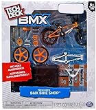 Tech Deck BMX Bike Shop with Accessories and Storage Container - Design Your Way Bike Toy - CULT Bikes Design - Orange and Black - For Ages 6 and Up
