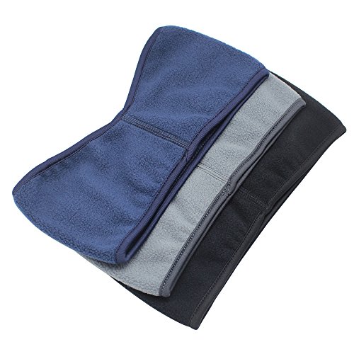 Homgaty 3 Pack Winter Headbands Fleece Ear Warmer for Men and Women Perfect For Sports,Ski,Running,Cycling - Thumbnail 2