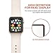 Apple Watch 38mm Full Coverage Screen Protector (Series 1, Series 2, Series 3), Atill Tempered Glass Screen Protector [Anti-scratch] [Bubble-free] for Apple iWatch