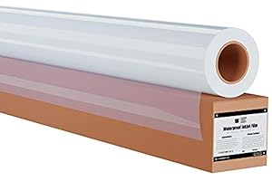 Screen Print Direct® Waterproof Inkjet Transparency Roll (17" x 100') - 5 Mil Transparency Film for Silk Screen Printing, Waterproof Inkjet Film Rolls for Screen Printers - Screen Printing Supplies