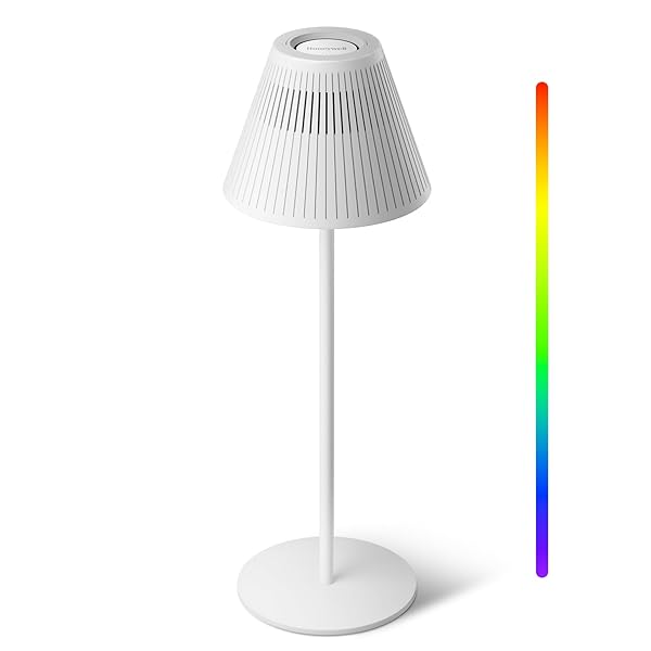 HONEYWELL M1 CORDLESS SMALL TABLE LAMP RECHARGEABLE, 5200MAH...