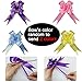 SelfTek 20Pack Clear Gift Basket Bags Large Cellophane Present Wrap Bags with 20Pack Bows Ribbon for Gifts and Baskets Wrapping,Arts & Crafts Packaging,Treat,Doll and Garment 32 by 22 Inches