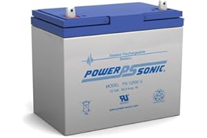 POWER SONIC Powersonic PS-12550 12V 55AH SLA Battery for 21ST CENTURY 1BB